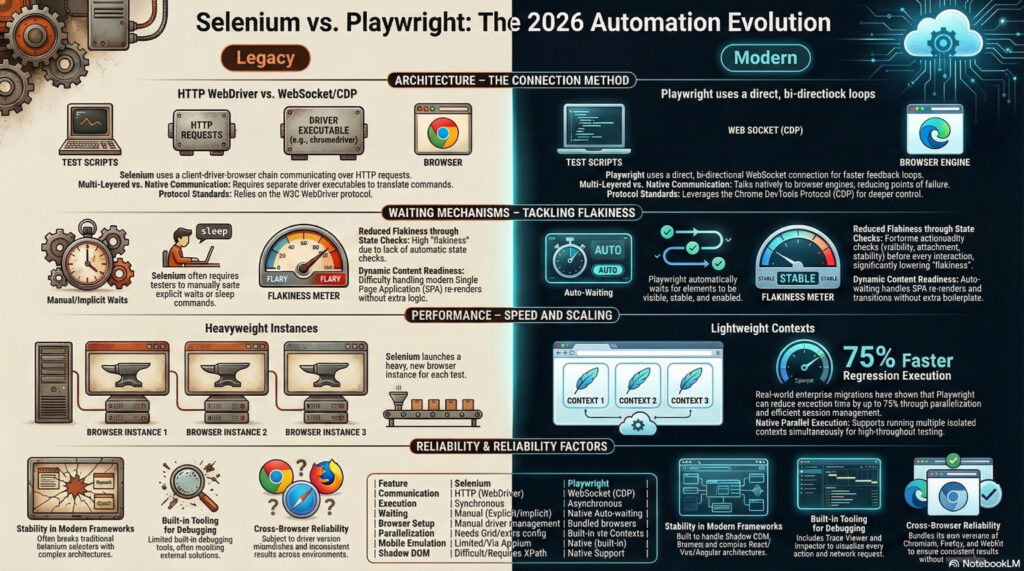 selenium vs playwright optimized